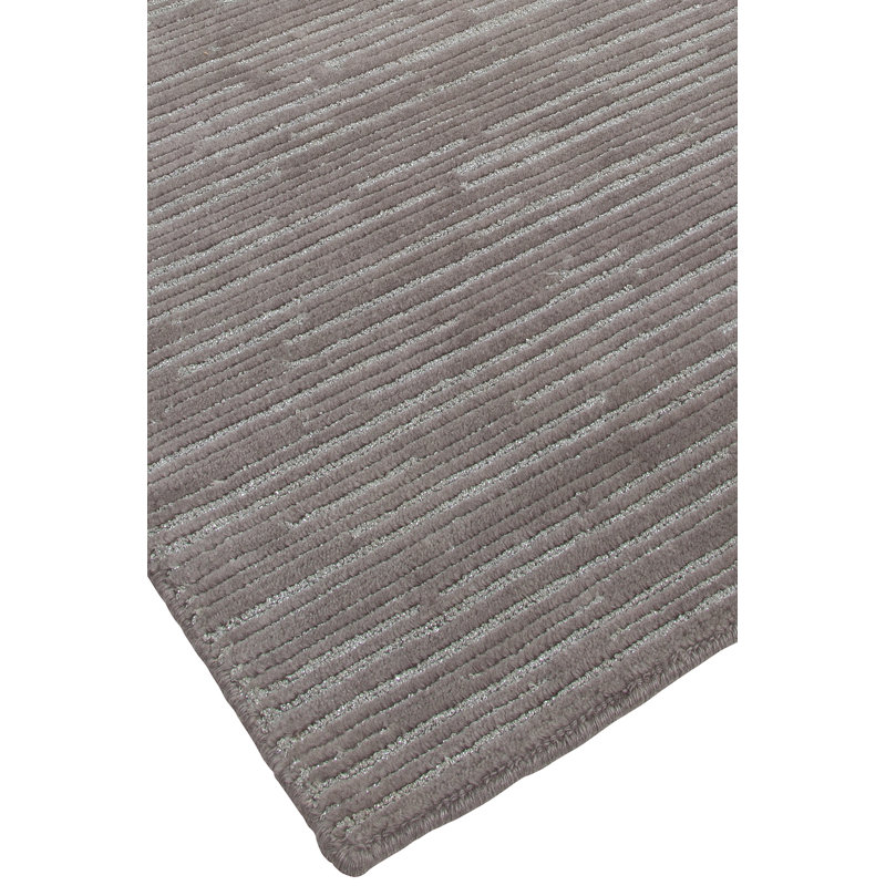 Tapis brun noué à la main Ritz, Rectangle 8 pi x 10 pi