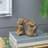 Set of 2, 4.3x4x6" Elephant Bookends