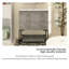 Meuble-lavabo simple 30 po avec plateau en résine Beloni-93006201-93006212