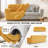Stretch Pet Friendly Sofa Slipcover - Washable Couch Slip Cover Furniture Protector-88359765-51370891