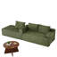 Canapé d'angle en forme de L Cloud Couch avec assise profonde et confort moelleux, aucun assemblage requis-195339576