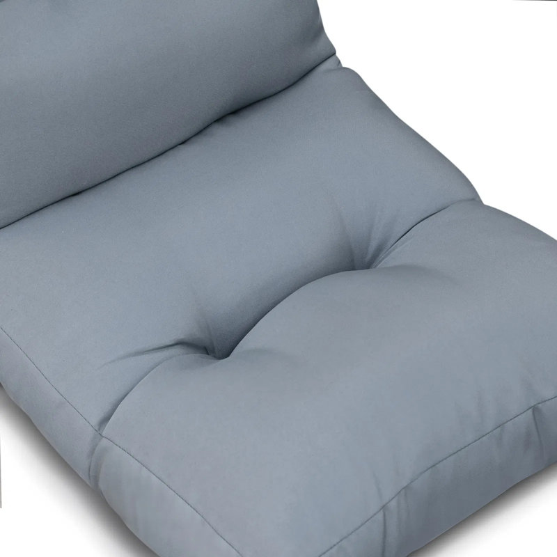 2-piece Chair Cushions – Waterproof Uv-resistant Polyester Seat & Back Cushions,string Ties, Perfect For Indoor/outdoor Patio Furniture