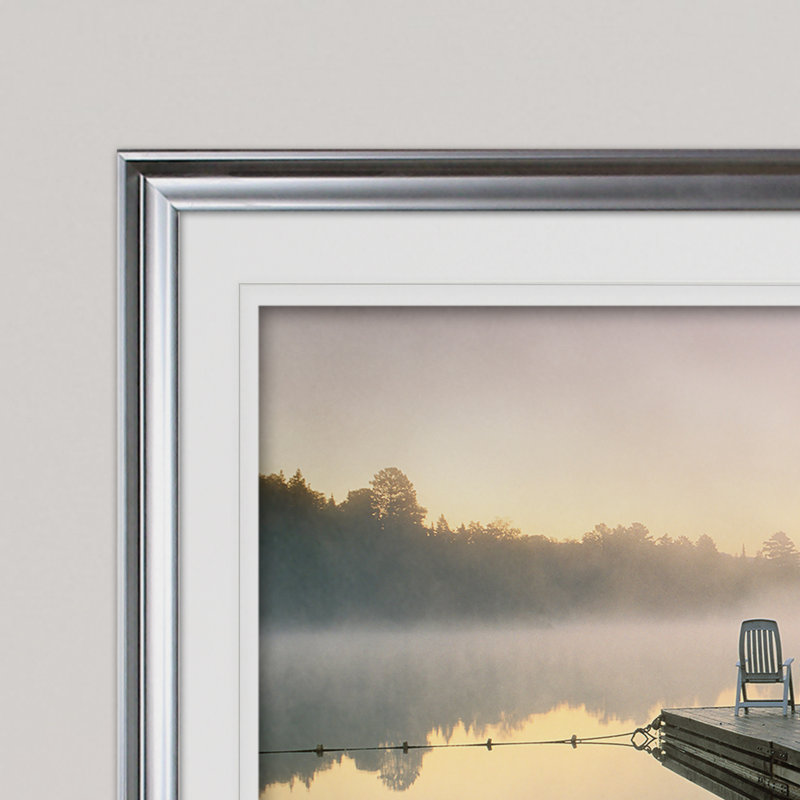 " Algonquin Provincial Park ", Silver, 20" H x 24" W x 1.5" D