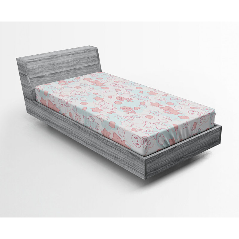 Microfiber Fitted Sheet, Twin Fitted Sheet
