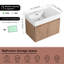 Meuble-lavabo simple avec plateau en résine 29,84 po Kerana