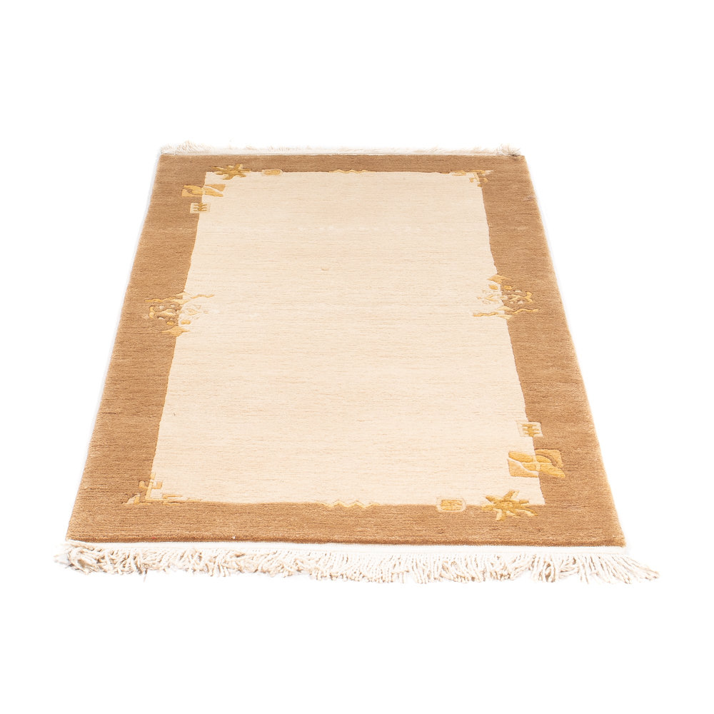 Oriental Nepal Rug - 143 x 73cm - Beige
