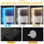 Jewelry Cabinets with Interior Vanity Mirror, Door Hanging/Wall Mounted Jewelry Armoire-347239453