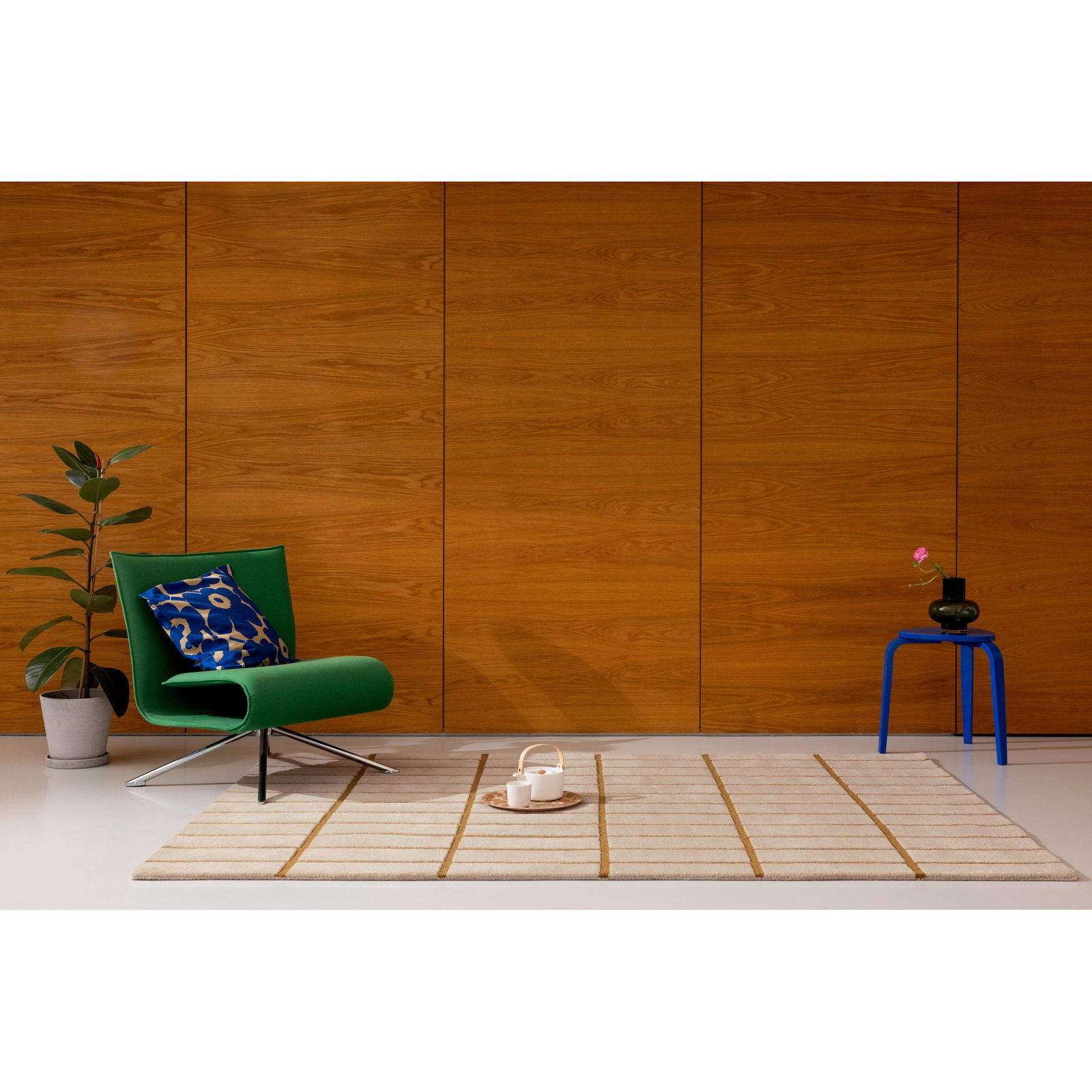 Marimekko Tiiliskivi Hand-Tufted Geometric Rug, Rectangle 5'7" x 7'10"