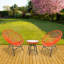 Carlson 2 Seater Outdoor Conversation Sets-868412410-868412413