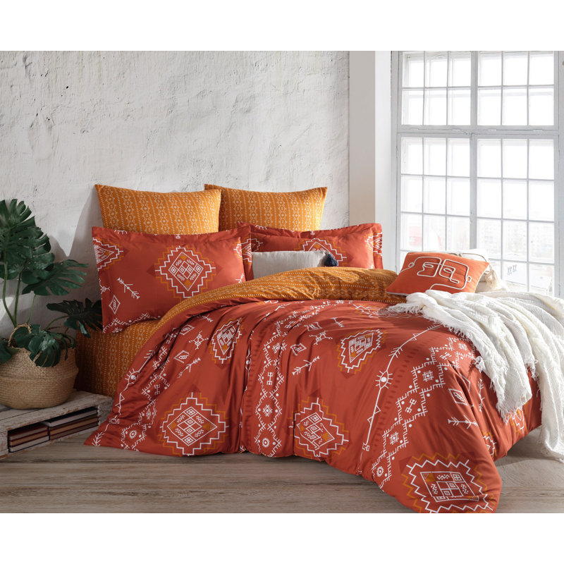 No Pattern Duvet Cover Set with Pillowcases Included