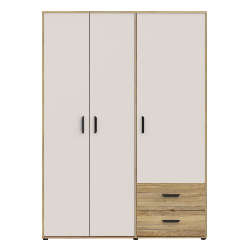 Mokkaro 3 Door Wardrobe