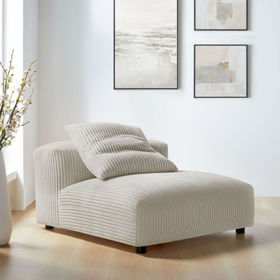 Fauteuil modulaire rembourré Solace