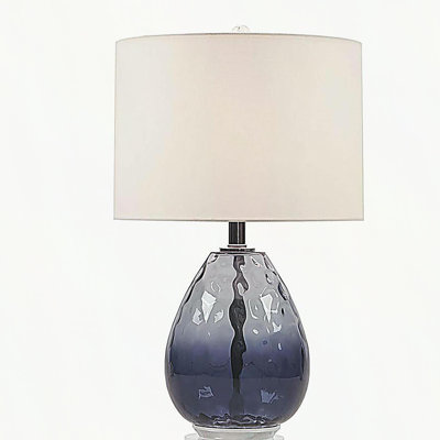 Lampe de table en verre Ombre