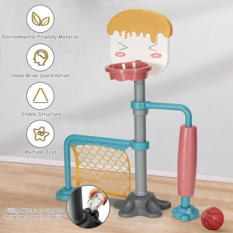Freeport Park Collado Toddler Basketball Hoop