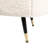Maren Fully Padded Boucle Storage Bench Wood Stiletto Legs