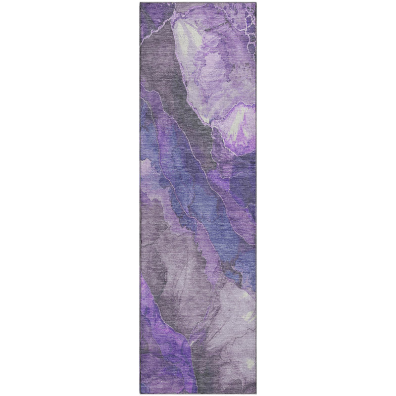 Premium Machine Washable Chelston AMF1864 Floral Rug, Runner 2'3" x 7'6"