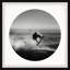 Airborne Surfer - Single Picture Frame Print-103832500