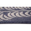 Tapis d'intérieur / extérieur à motif cachemire de qualité supérieure Leemichael IOED.01.BL./Feathers-455425474