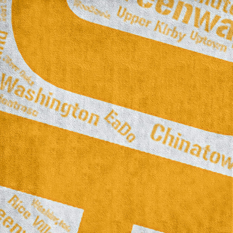 Bath Towel, Orange, Microfiber, Houston