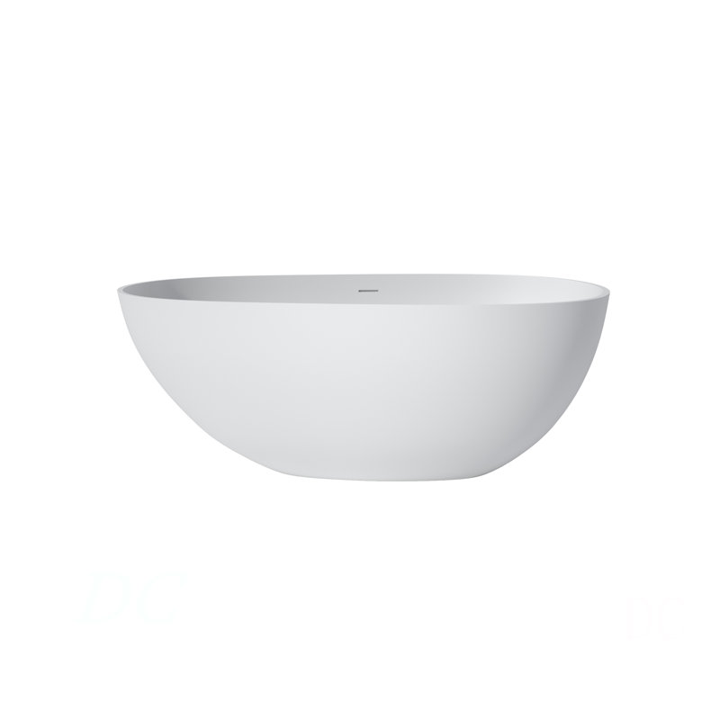 Baignoire profonde 59 "à surface solide de qualité supérieure 59"