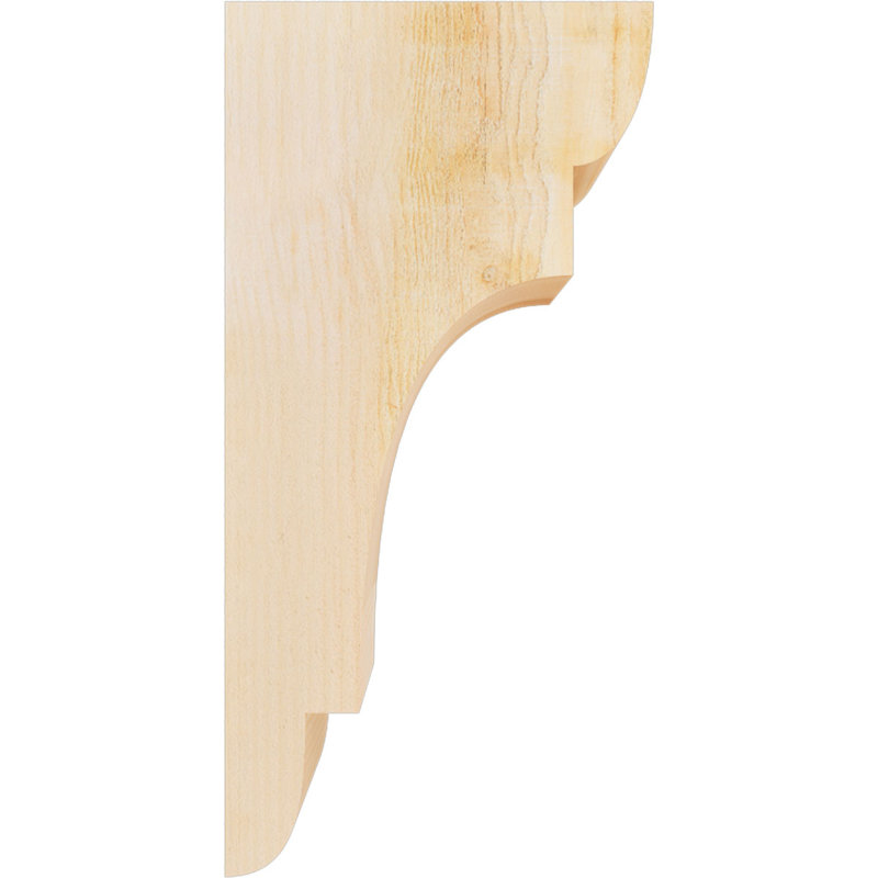 New Brighton Corbel, H 24 po x l 6 po x P 12 po, Sapin de Douglas, Sciage brut