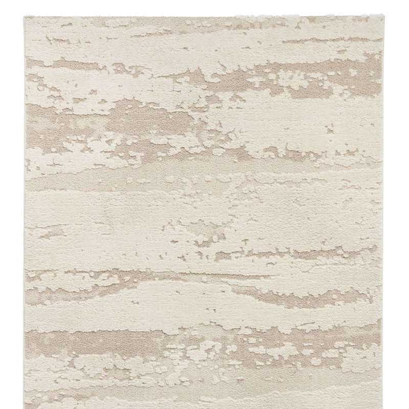Elio Arvillia Machine Woven Cream Area Rug, Rectangle 160 x 230cm