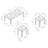 Cristobal 3 - Piece Living Room Table Set-648202463-648202448