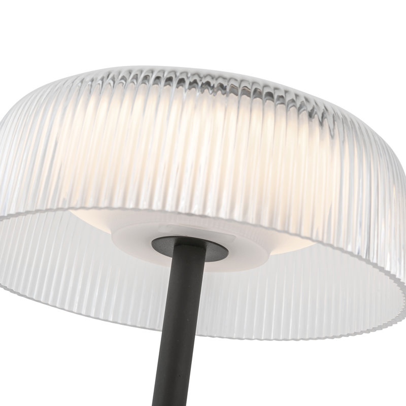 Brilla LED Standard Table Lamp, Black