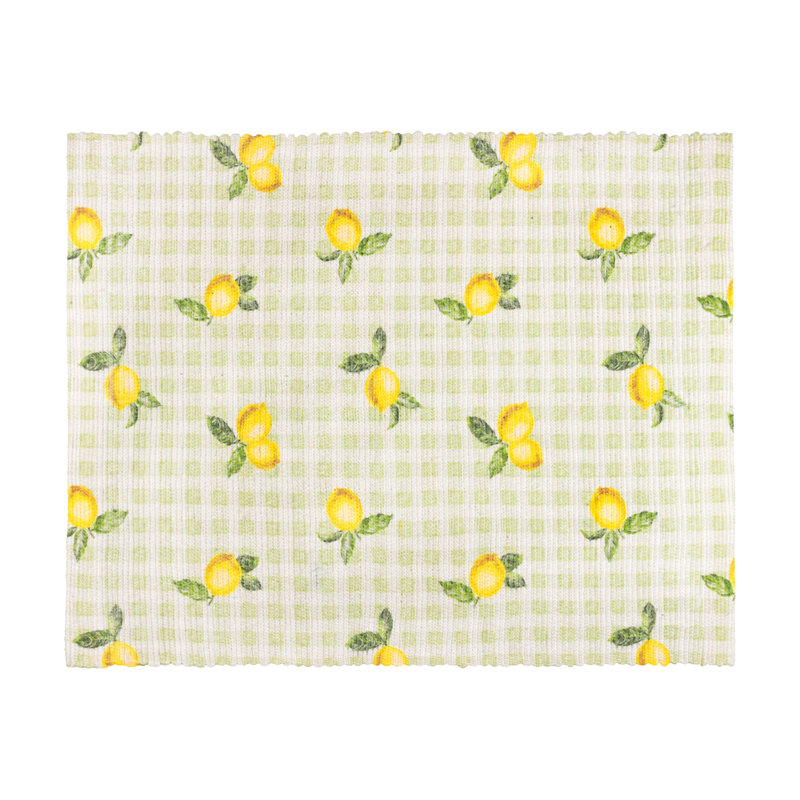 Fruits Lemons Set Of 4 Indoor/Outdoor Placemats