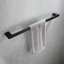 Ensemble de 5 accessoires de salle de bain, 304, noir mat, grattoir, design moderne pour quincaillerie d'ameublement de cuisine, acier inoxydable 304, salon et cuisine-1926801224