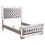 Lit double élégant champagne argenté-890586151-890586144