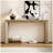 Modern Farmhouse Console Table with 2 Concealed Drawers for Living Room-932254688