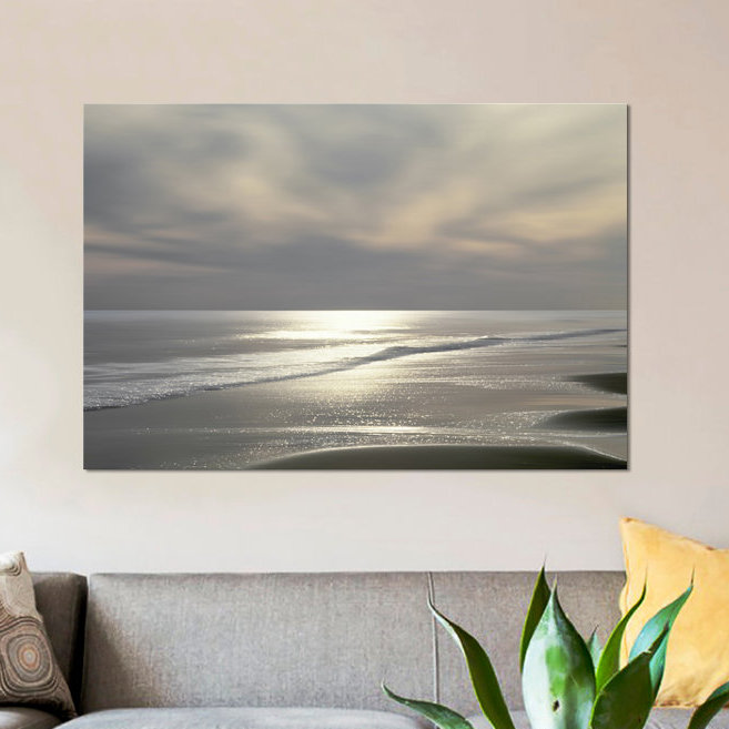 «Silver Light» par Maggie Olsen, reproduction sur toile tendue, H 12 po x l 18 po x P 1,5 po, Toile tendue