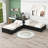 Divyanshi Twin Size L-shaped Platform Bed with Trundle and Drawers-1115803469