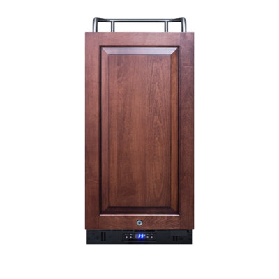 Summit Appliance 2.9 Cubic Feet Single Tap Built-In Kegerator with Door Lock and
