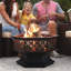 Ifrane Hexagonal Steel Smokeless Outdoor Fireplace