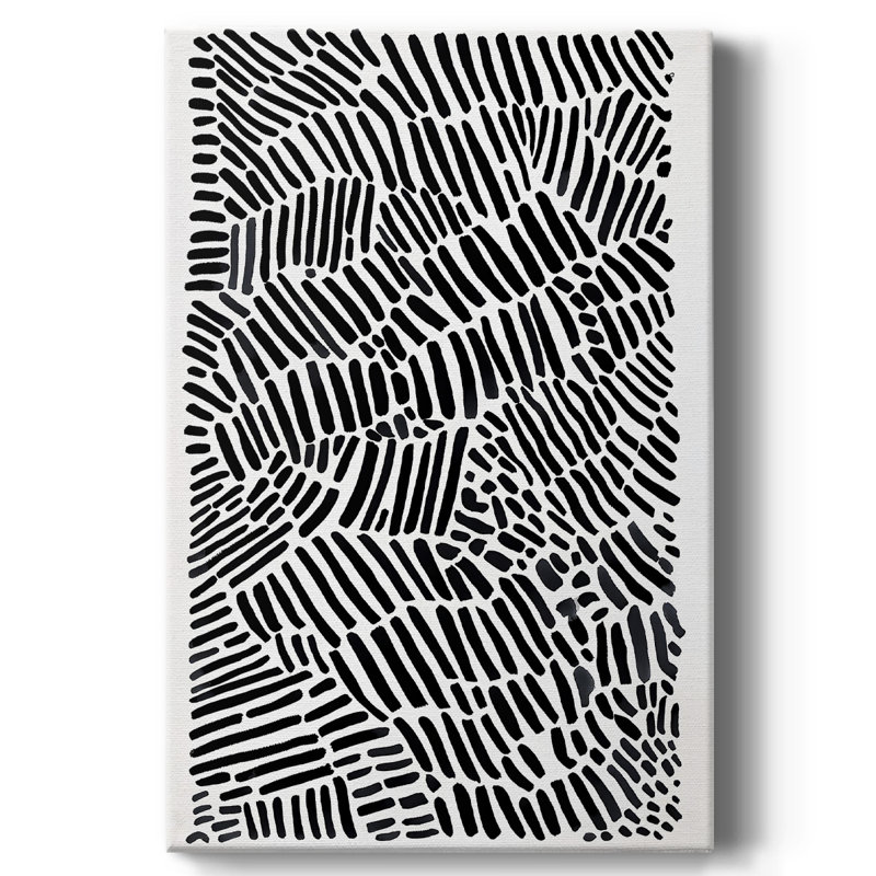 Abstract CXXVIII Gallery Wrapped Canvas - Ready To Hang, 18" H x 12" W