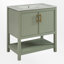 30'' Single Bathroom Vanity With Ceramic Sink Top-133155585