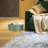 Velvet Round Footstool Ottoman-440762736