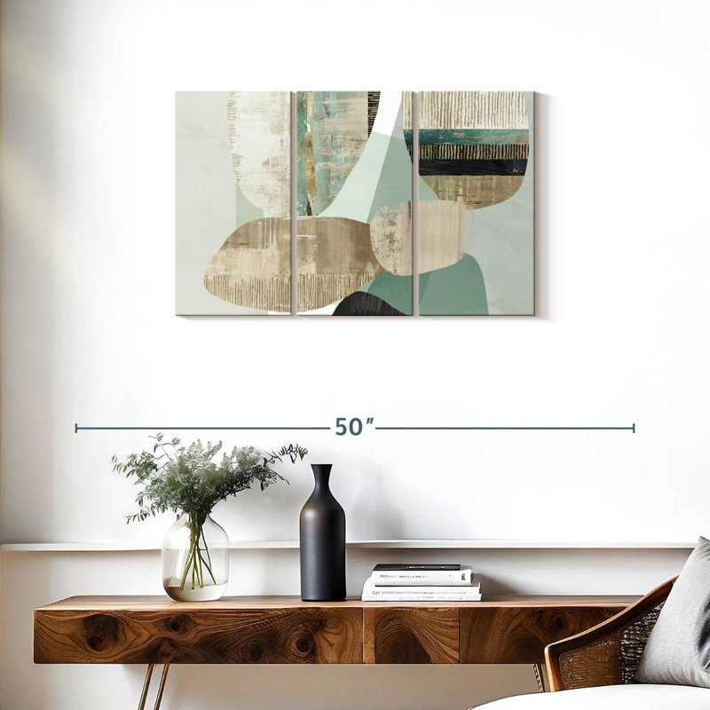 Avery Mixed Celadon, 20" H x 33" W