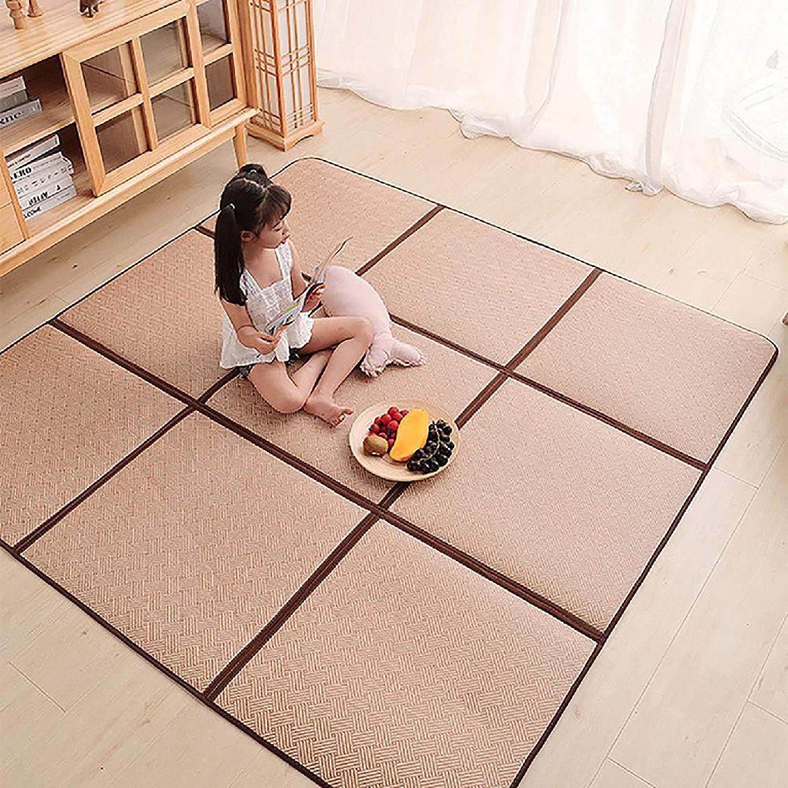 micykuxu Square Chair Mat with Straight Cut Edge for Firm Surfaces