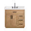 Ensemble de meuble-lavabo simple 36 po Gavino-62449185-62449184