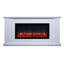 Kesgrave Suncrest 144.1 cm W White Electric Fireplace