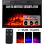 17 Stories 80.5cm W White Electric Fireplace with 5000 BTU