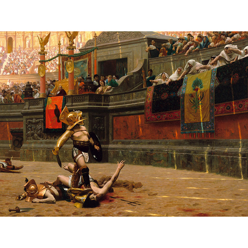 Pollice Verso, H 13 po x l 18 po