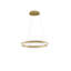 1 - Light Gold LED Unique/Statement Pendant