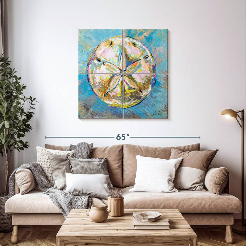 Brampt Sand Dollar, 38" H x 38" W