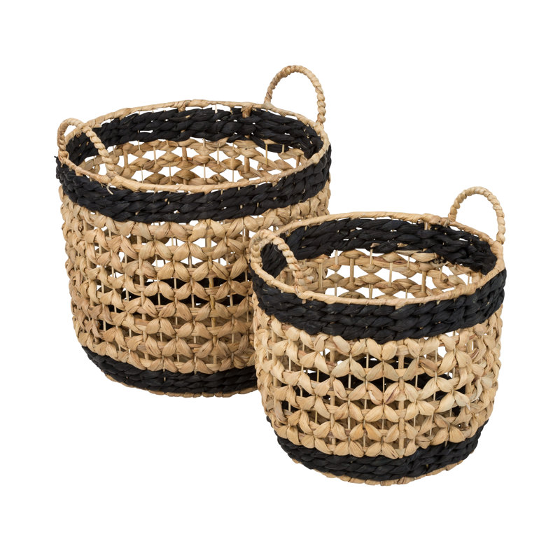 Beachcrest Home™ Wicker Decorative Basket