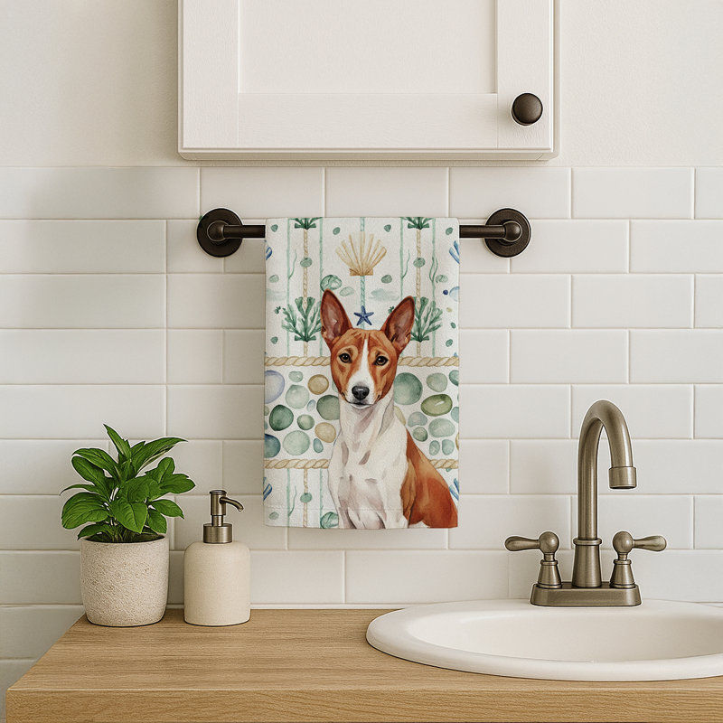 Torchon rouge et blanc Basenji, Basenji rouge et blanc