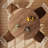 Modern Wood Round Dining Table Kitchen Table With Cross Pedestal for Seats 4-1116506212-1116506213